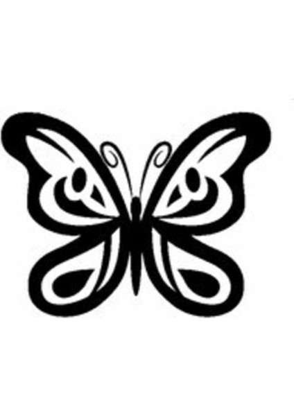 Kelebek Sticker 10 x 7 cm