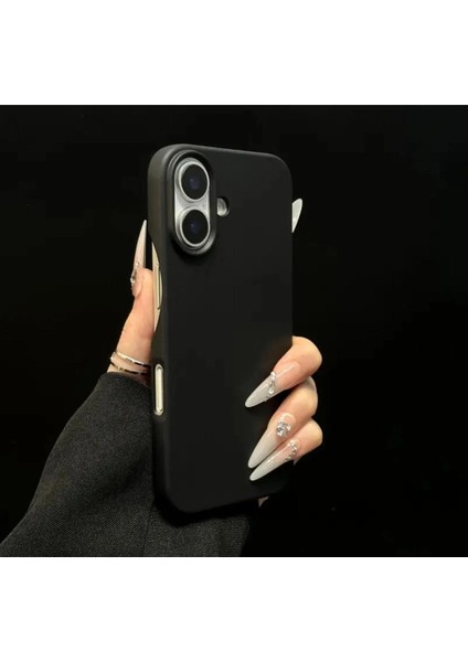 iPhone 17 Kılıf Içi Süet Kadife Dışı Soft Pürüssüz Yumuşak His Esnek Liquid Leke Tutmaz Slim Kalıp