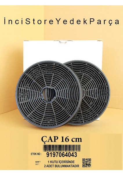 Ade 92540 S 90 cm Yatık Davlumbaz Karbon Filtre (Siyah) fiyatları