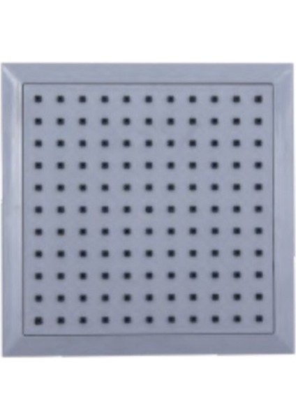 Çok Renkli Kare Tepe Duş Başlığı, Şık ve Modern Tasarım