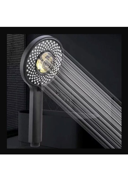 Çift Fonksiyonlu Siyah Turbo Duş Balığı, Pratik ve Şık Tasarım fiyatları