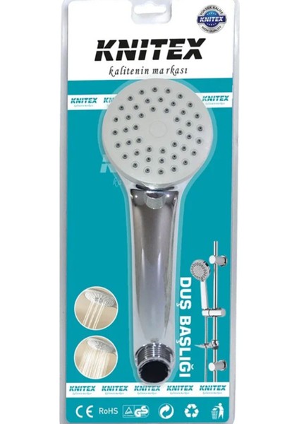 Yüksek Basınçlı Çok Fonksiyonlu Buharlı Masajlı Düz Akışlı Duş Başlığı