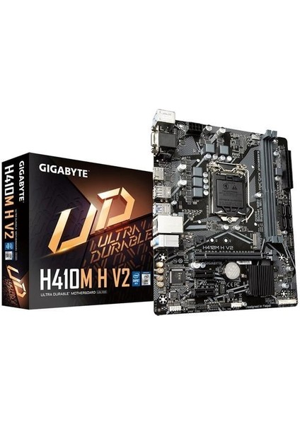 Gıgabyte H410M H V2 1.4 Ddr4 HDMI Pcıe 16X V4.0 1200P V2 Matx