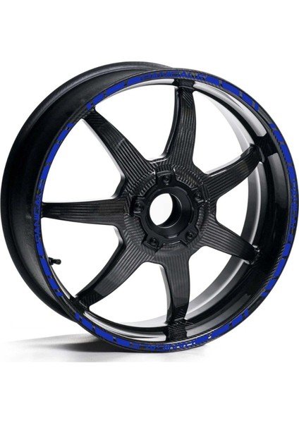 Ducati Panigale Renkli Jant Sticker Etiket Modeli.