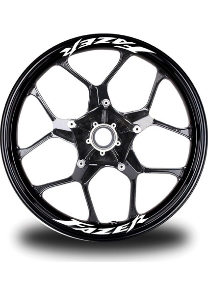 Fazer Yazılı 8li Jant Içi Yazı Sticker Etiket