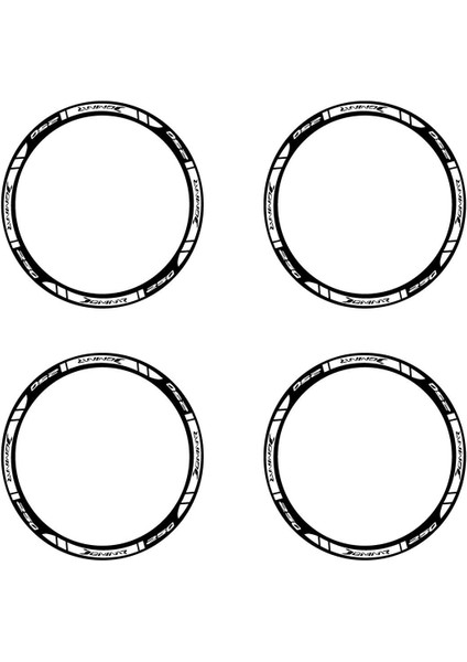 Bajaj Dominar 250 Beyaz Dış Jant Şeridi Motosiklet Sticker Etiket Modeli Beyaz fiyatları