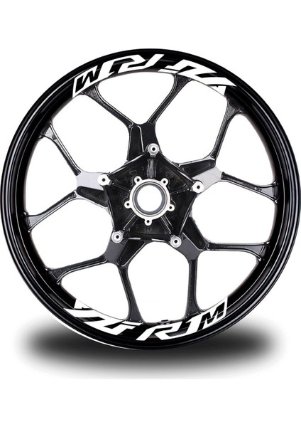 Yzf R1M Yazılı 8li Jant Içi Yazı Sticker Etiket