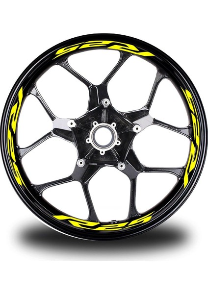 R25 Yazılı 16LI Jant Içi Yazı Sticker Etiket
