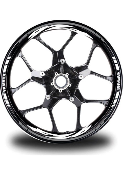 Gri Yamaha Fz6 Jant Sticker Etiket