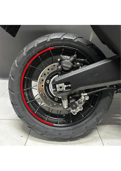 Honda X-Adv Yarım Jant Sticker Modeli - Kırmızı