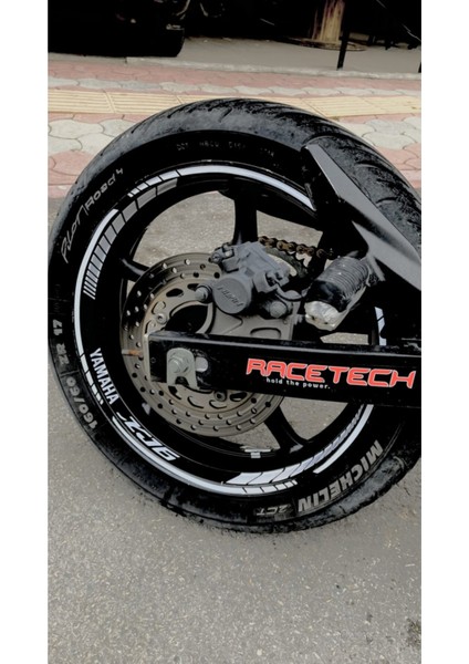 Yeni Özel Motosiklet Jant Şeridi Xj6 Yamaha Uyumlu Kırmızı Sağ-Sol/ön-Arka fiyatları