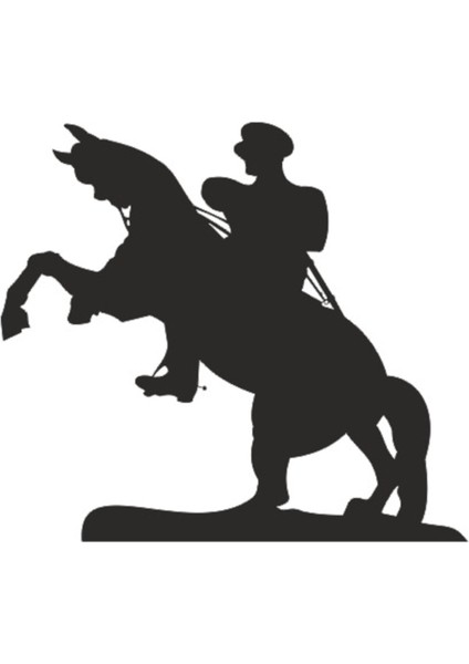 Mustafa Kemal Atatürk Sticker 10 x 8 cm