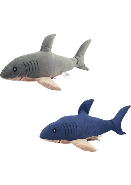 POL-1002 - Peluş Köpek Balığı 45CM 2AST (Lisinya)