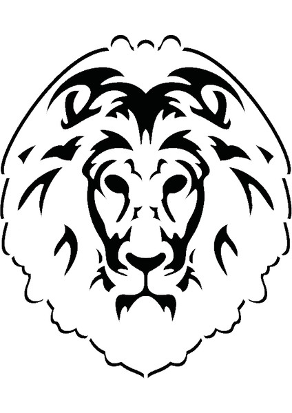 Arslan Kafası Oto Kaput Sticker 40 x 48 cm fiyatları