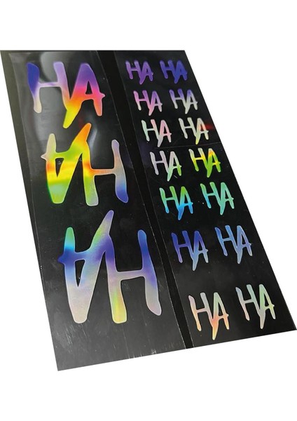 Hologram Motosiklet Ha Ha Ha Sticker Etiket Modeli fiyatları
