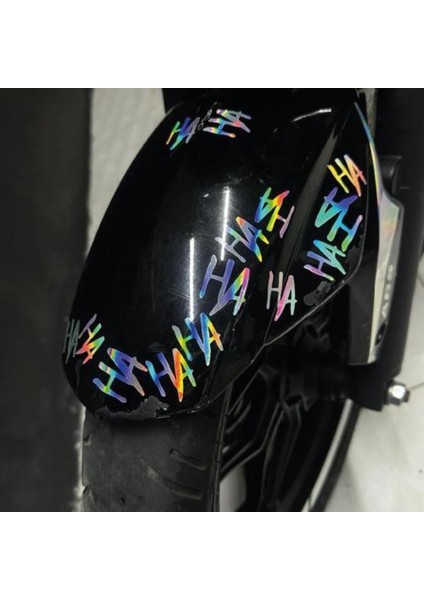 Hologram Motosiklet Ha Ha Ha Sticker Etiket Modeli modelleri