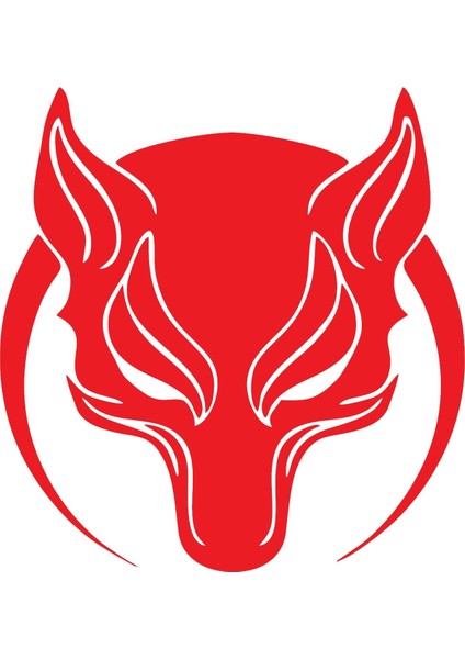 Börü Kurt Hilal Sticker 10 x 10 cm fiyatları