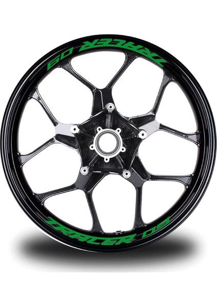 Tracer-09 Yazılı 8li Jant Içi Yazı Sticker Etiket