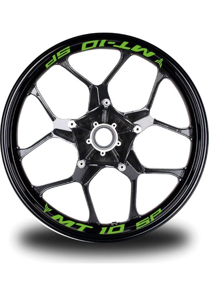 mt - 10 Sp Yazılı 8li Jant Içi Yazı Sticker Etiket