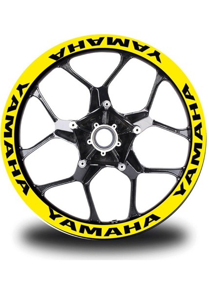 Yamaha Yazılı 16LI Jant Içi Yazı Sticker Etiket