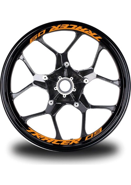 Tracer-07 Yazılı 8li Jant Içi Yazı Sticker Etiket