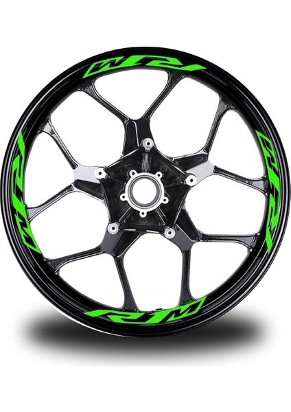 Gri Yamaha Takım Jant Sticker Etiket