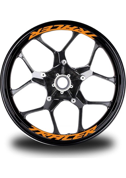 Tracer Yazılı 8li Jant Içi Yazı Sticker Etiket