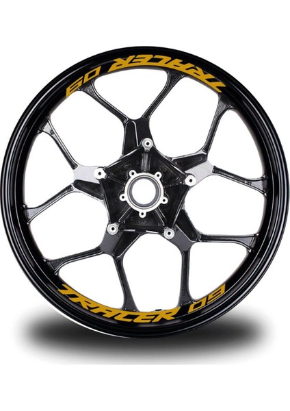 Tracer-09 Yazılı 8li Jant Içi Yazı Sticker Etiket