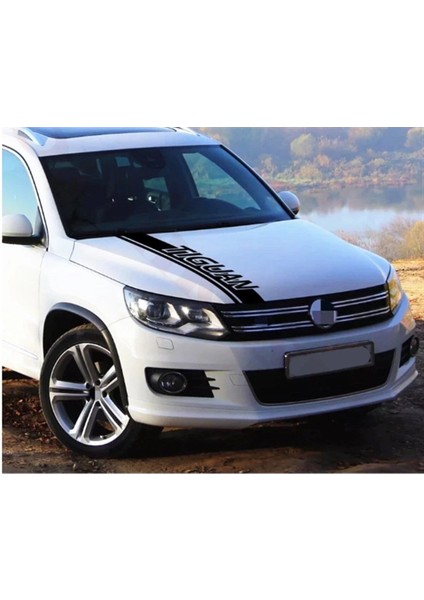 Volkswagen Tiguan Ön Kaput Sticker Etiket Modeli