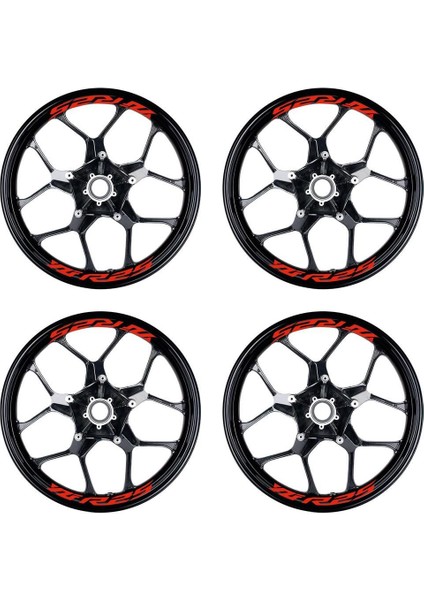 Yamaha Yzf R25 Yazılı 8li Jant Içi Yazı Sticker Etiket Neon Turuncu modelleri