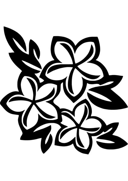 Çiçek Buketi Sticker 20 x 20 cm