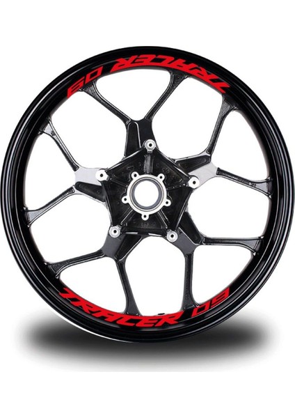 Tracer-07 Yazılı 8li Jant Içi Yazı Sticker Etiket