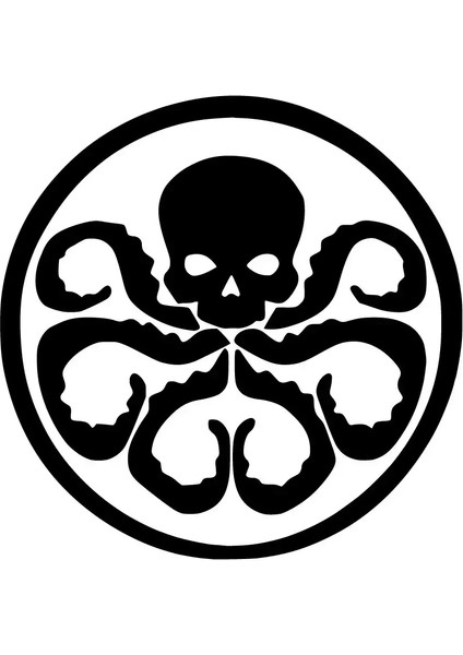 Ahtapot Sticker 30 x 30 cm