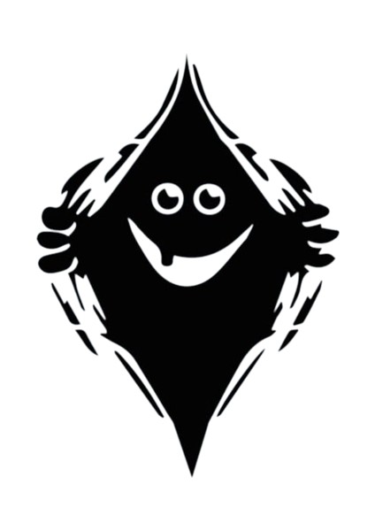 Kaçan Hayalet Sticker 10 x 13 cm