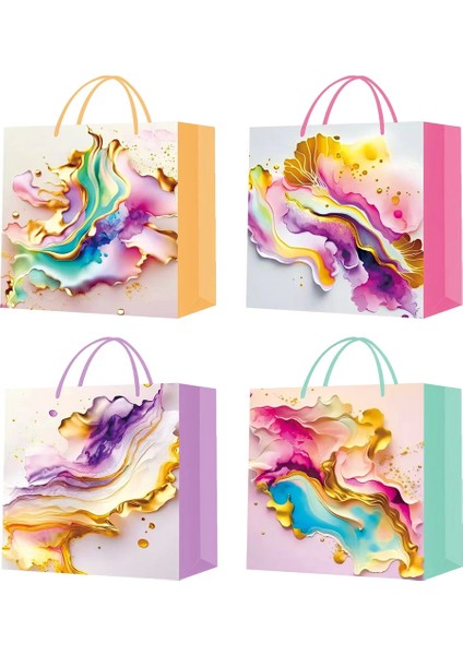 Küçük Boy Ipli Karton Çanta - Lisinya