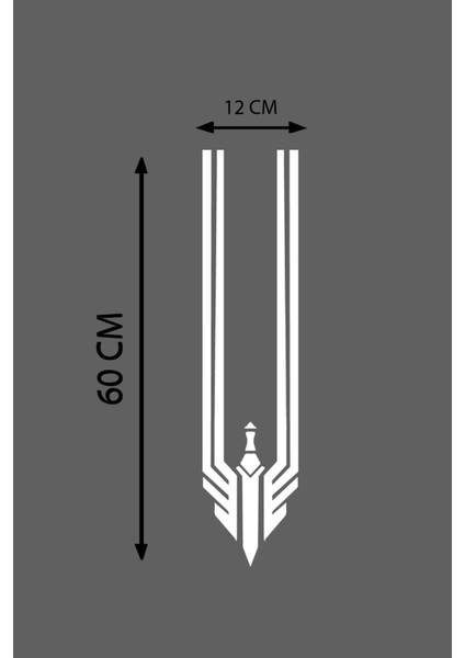 Oto Kaput Özel Yeni Sticker Üçgen Damga Beyaz 12*60 cm fiyatları