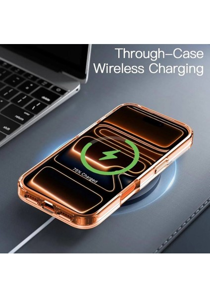 iPhone 17 Pro Max Kılıf Magsafe Manyetik Şeffaf Clear Silikon + Kırılmaz Ekran Cam Koruyucu 3D Glass fiyatları