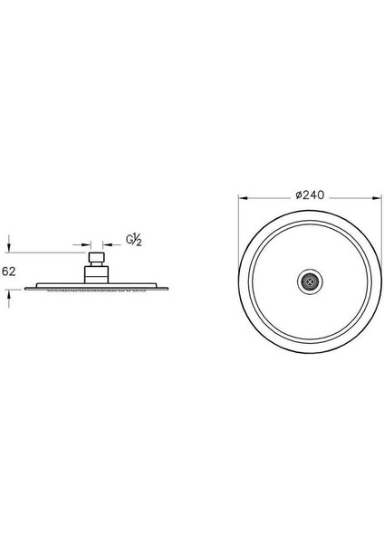 Krom A45640STA Duş Başlığı, Şık ve Dayanıklı Tasarım fiyatları