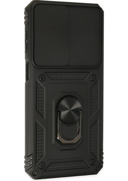 Zengezur Newface Samsung Galaxy M33 Kılıf Pars Lens Yüzüklü Silikon - Siyah fiyatları