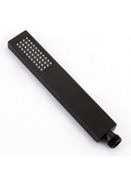 Pirinç Metal Kare Siyah El Duş Başlığı KE102-B, Şık ve Dayanıklı Tasarım modelleri