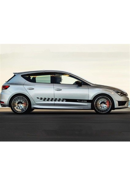 Seat Leon Yan Kapı Şerit Sticker Etiket Modeli