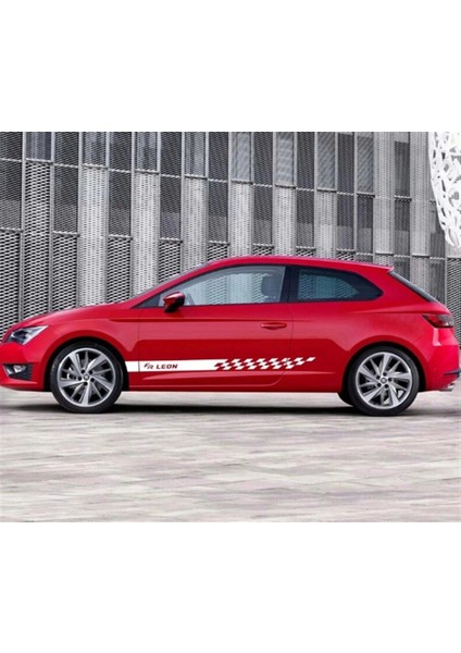 Seat Leon Yan Kapı Şerit Sticker Etiket Modeli fiyatları