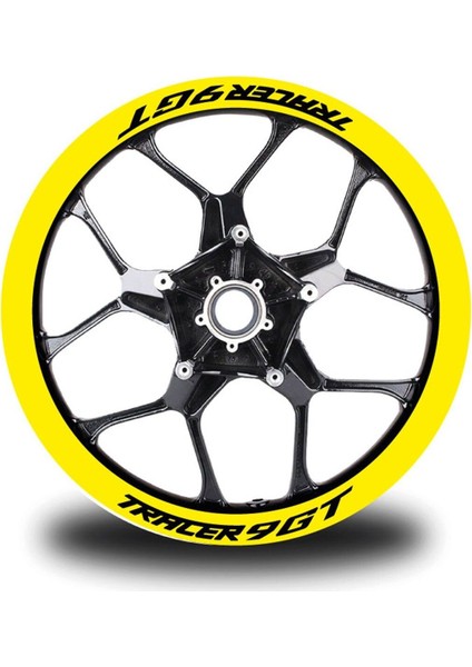 Tracer 9 Gt Yazılı 8li Jant Içi Yazı Sticker Etiket