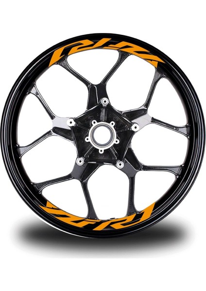 Yzf R1 Yazılı 8li Jant Içi Yazı Sticker Etiket