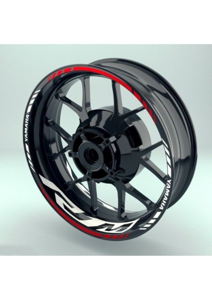 Yeni Özel Motosiklet Jant Şeridi R1M Sağ-Sol/ön-Arka