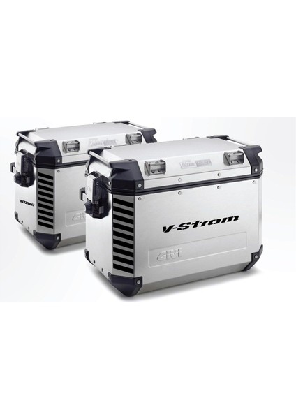 Suzuki V-Strom Çanta Sticker Etiket Modeli