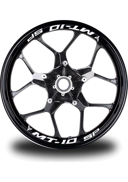 mt - 10 Sp Yazılı 8li Jant Içi Yazı Sticker Etiket