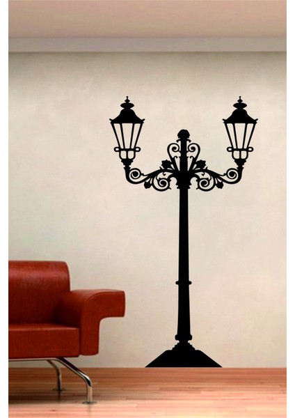 Park Lambası Duvar Dekor Sticker 60 x 106 cm fiyatları