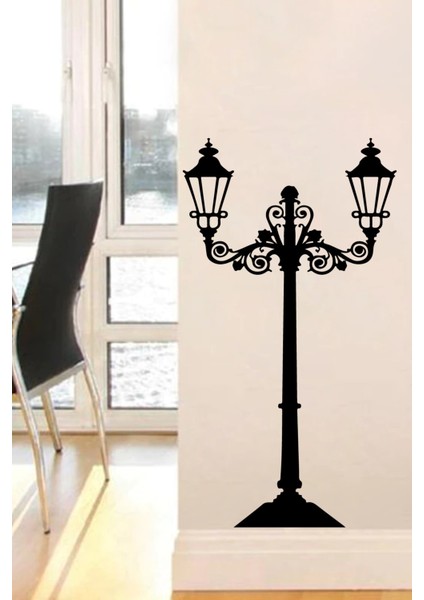Park Lambası Duvar Dekor Sticker 60 x 106 cm modelleri