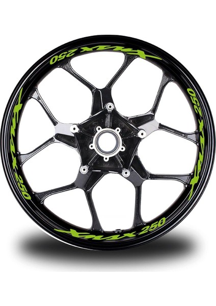 Xmax 250 Yazılı 16LI Jant Içi Yazı Sticker Etiket